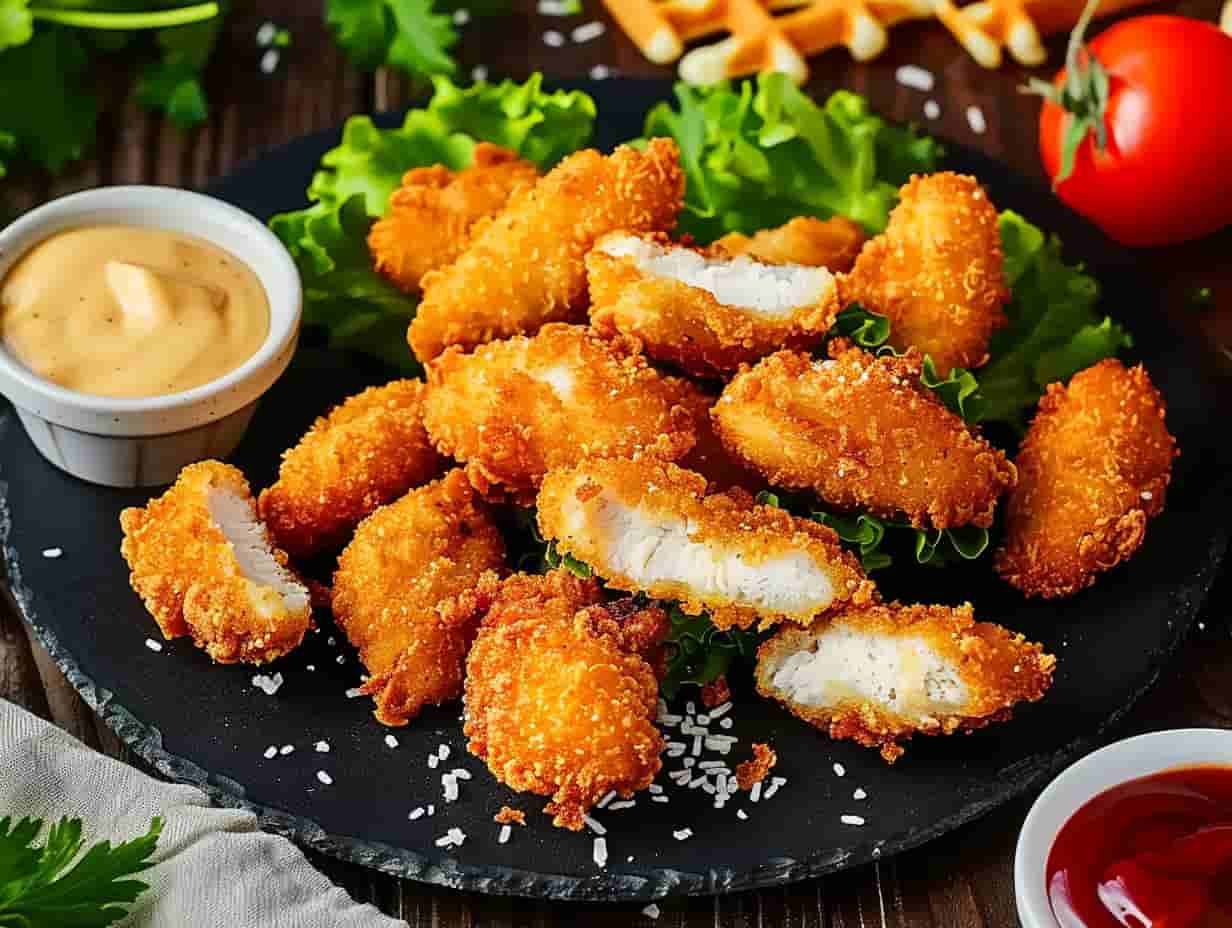 Chick-fil-A Nutrition nuggets with waffle frie