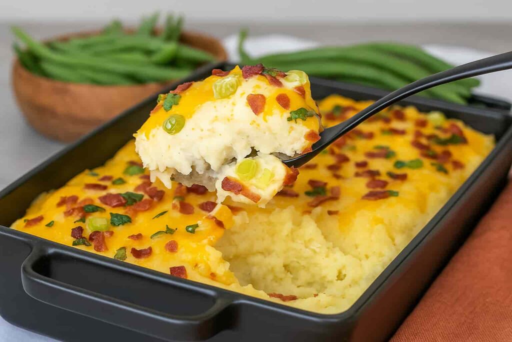 twice baked mashed potatoes recipe card